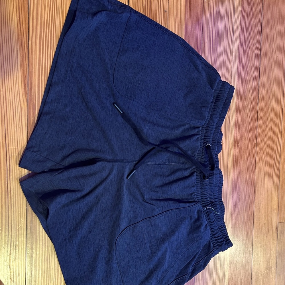 Gray sweatshorts from Old Navy.
